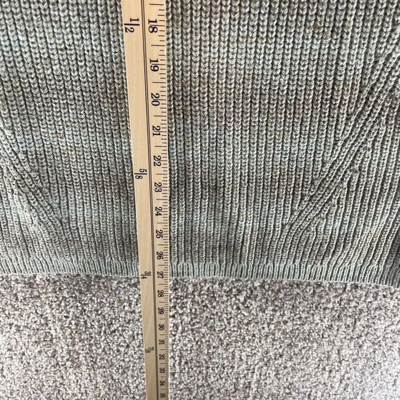 J Jill Sweater Womens Small Grey Striped Long Sleeve Pullover Preppy Casual Crew - Picture 9 of 12